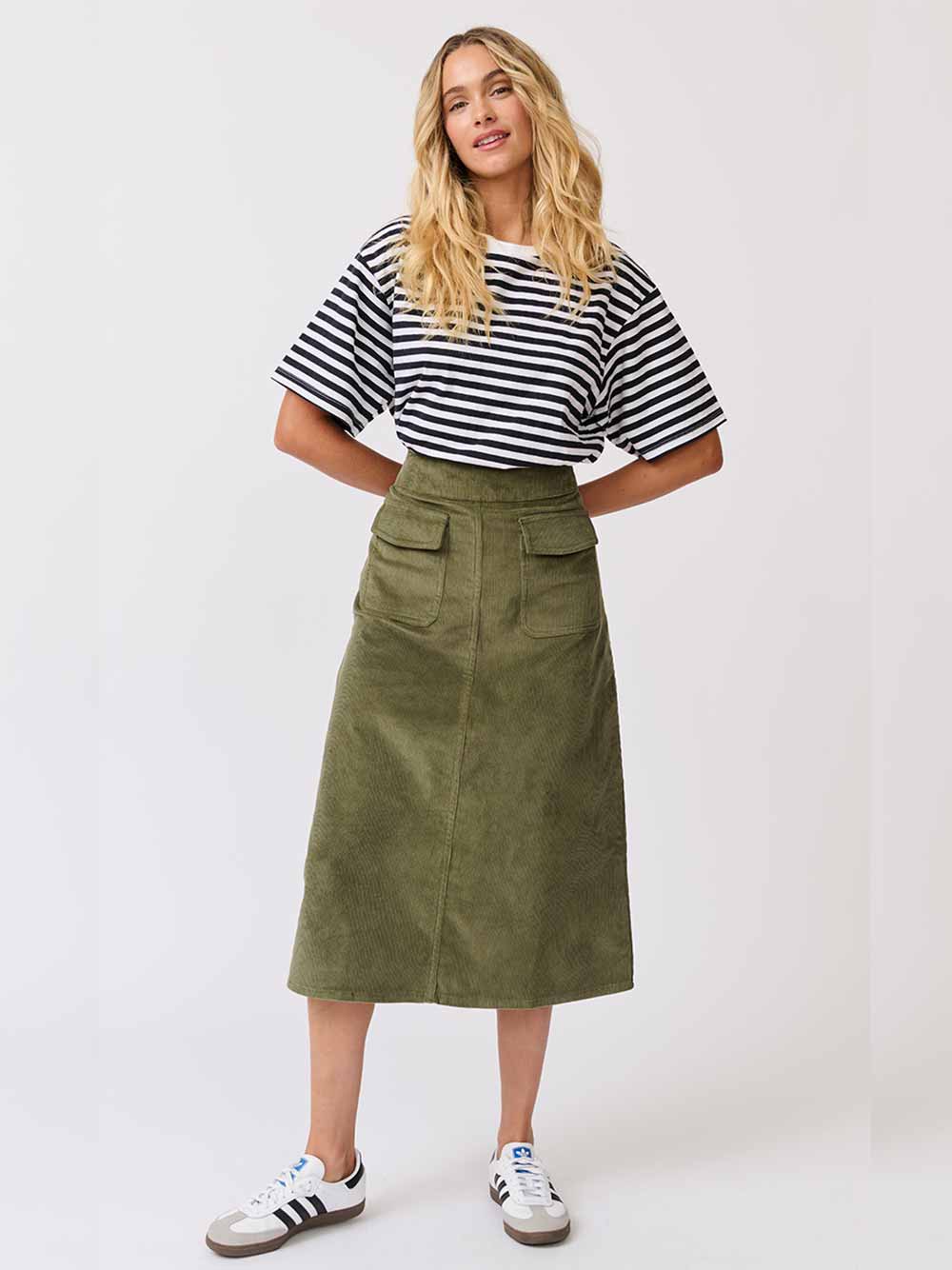Astrid Corduroy Skirt
