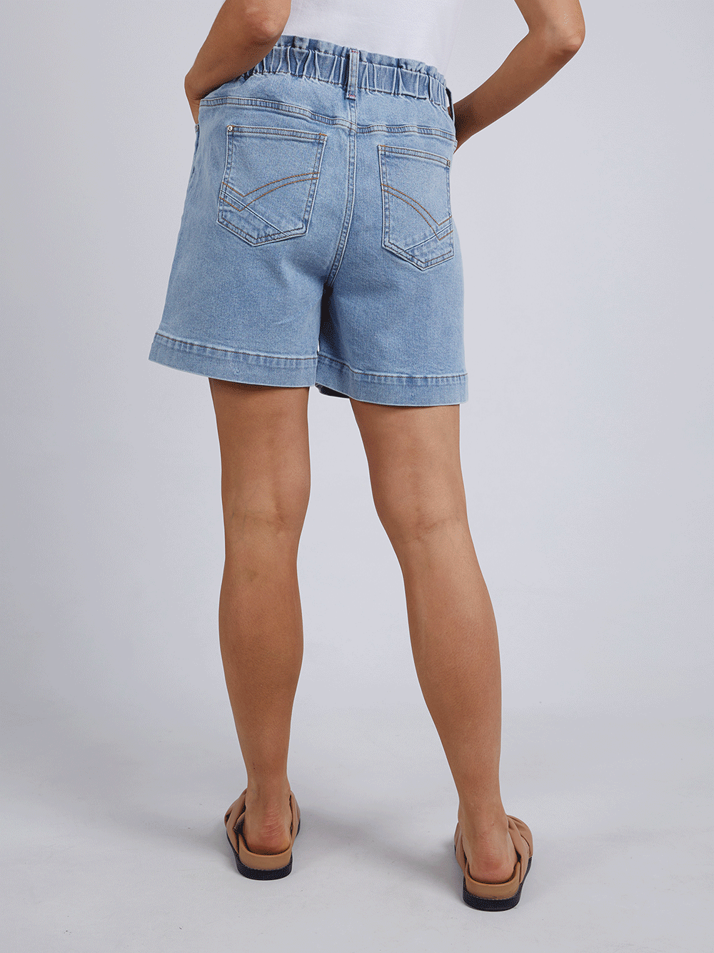 Atlas Denim Shorts - LIGHT DENIM