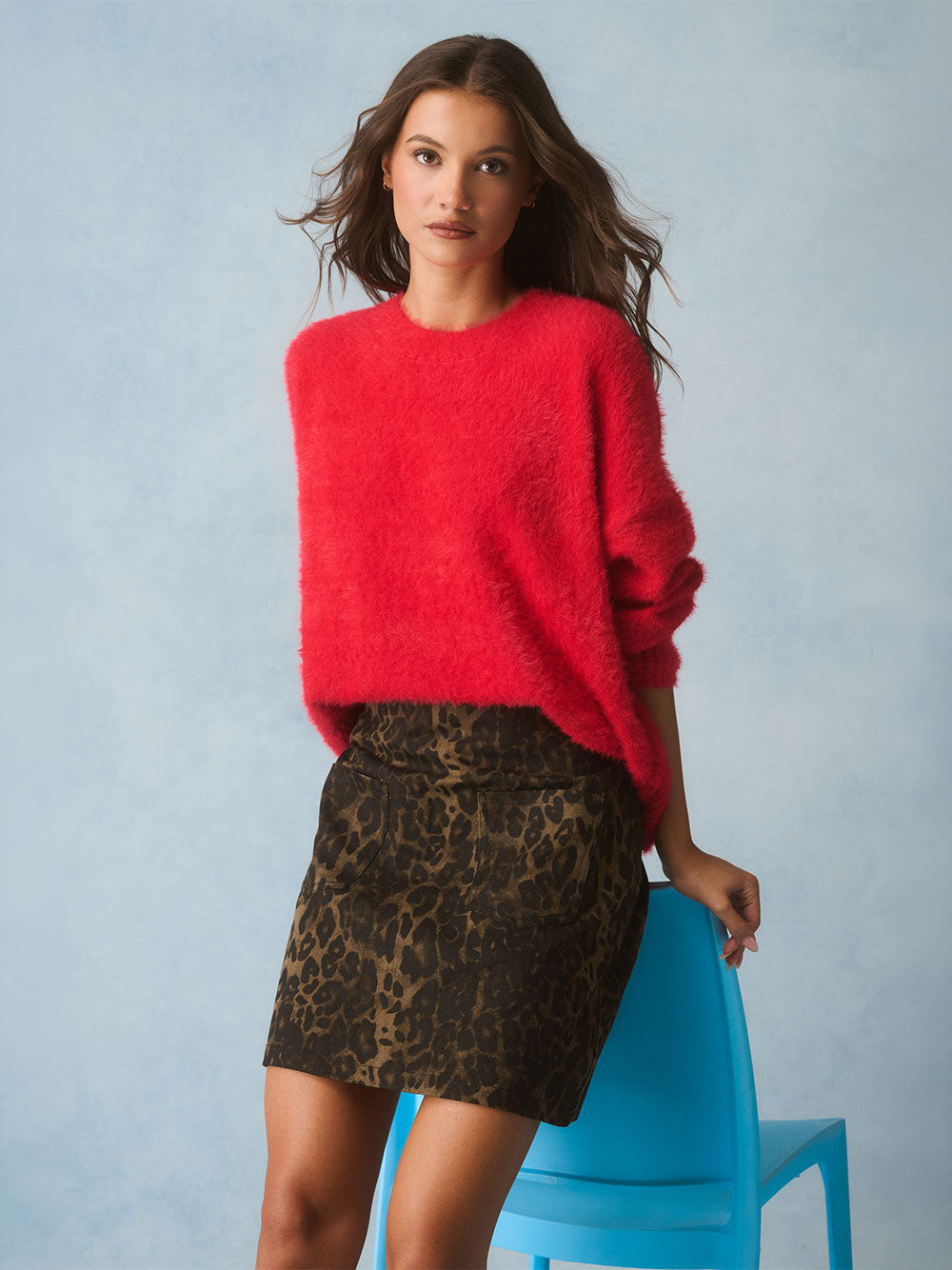 Ayla Knit Sweater - SCARLETT