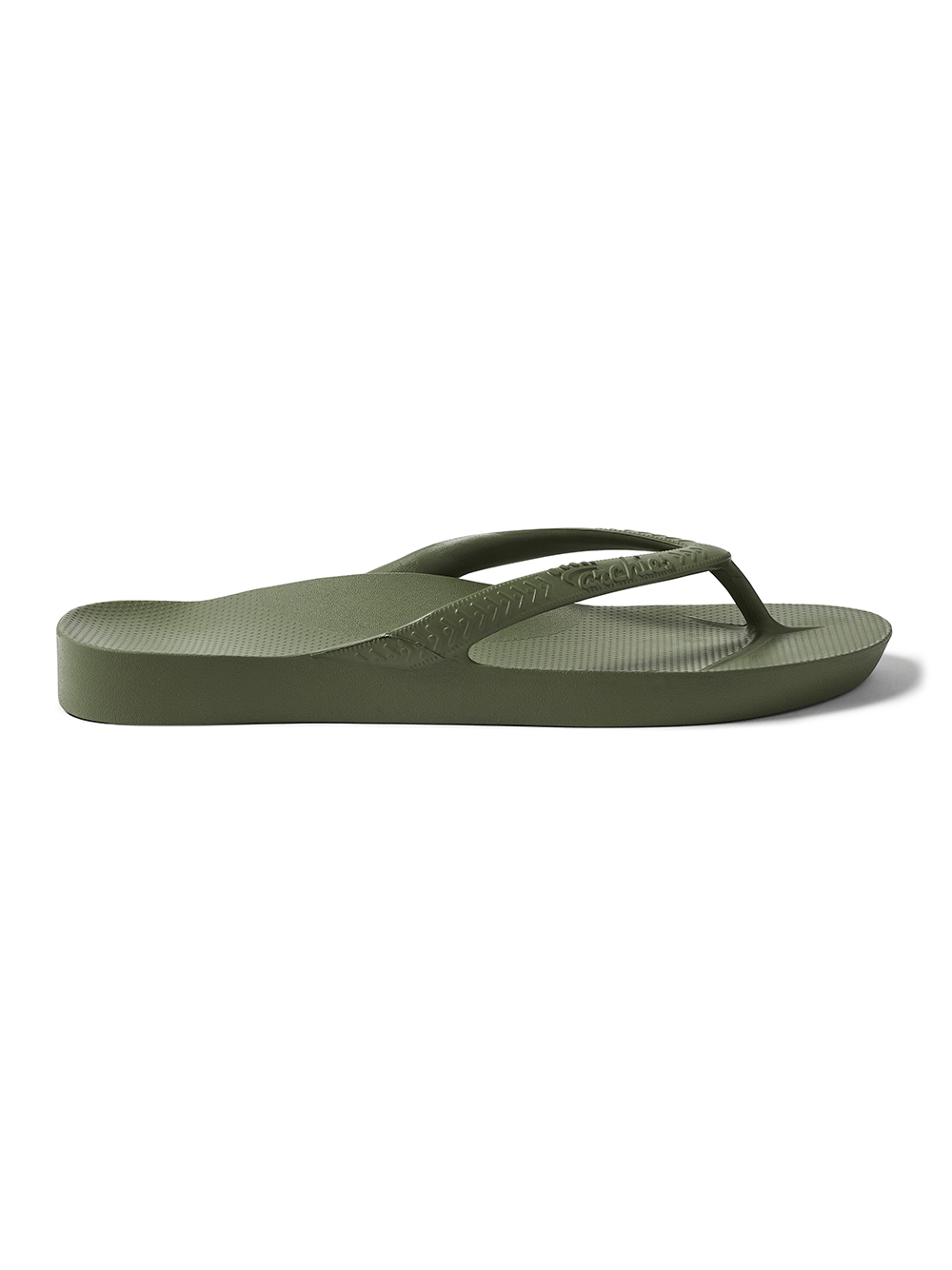 Arch Support Flip Flops - KHAKI