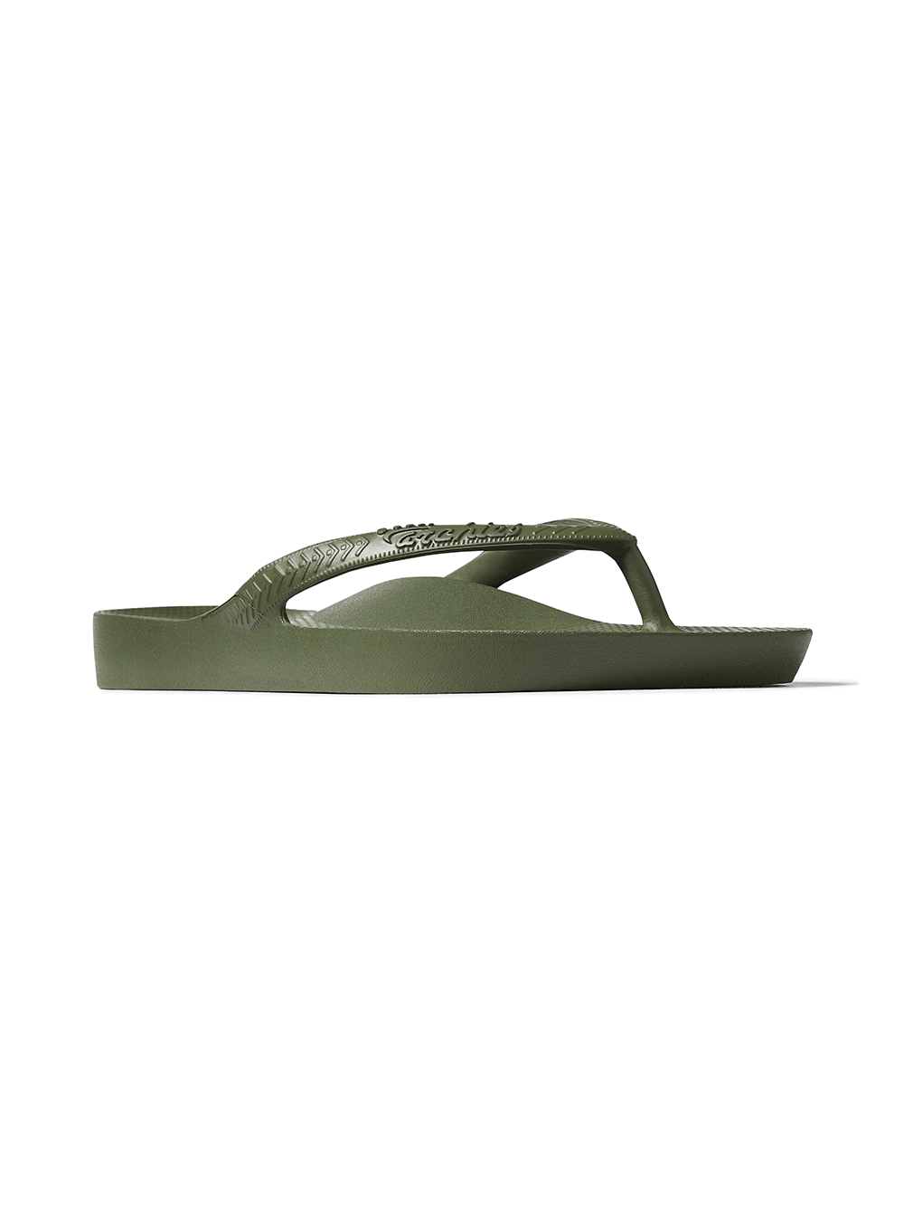 Arch Support Flip Flops - KHAKI