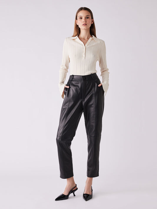 Avenue Button Sweater - CREAM
