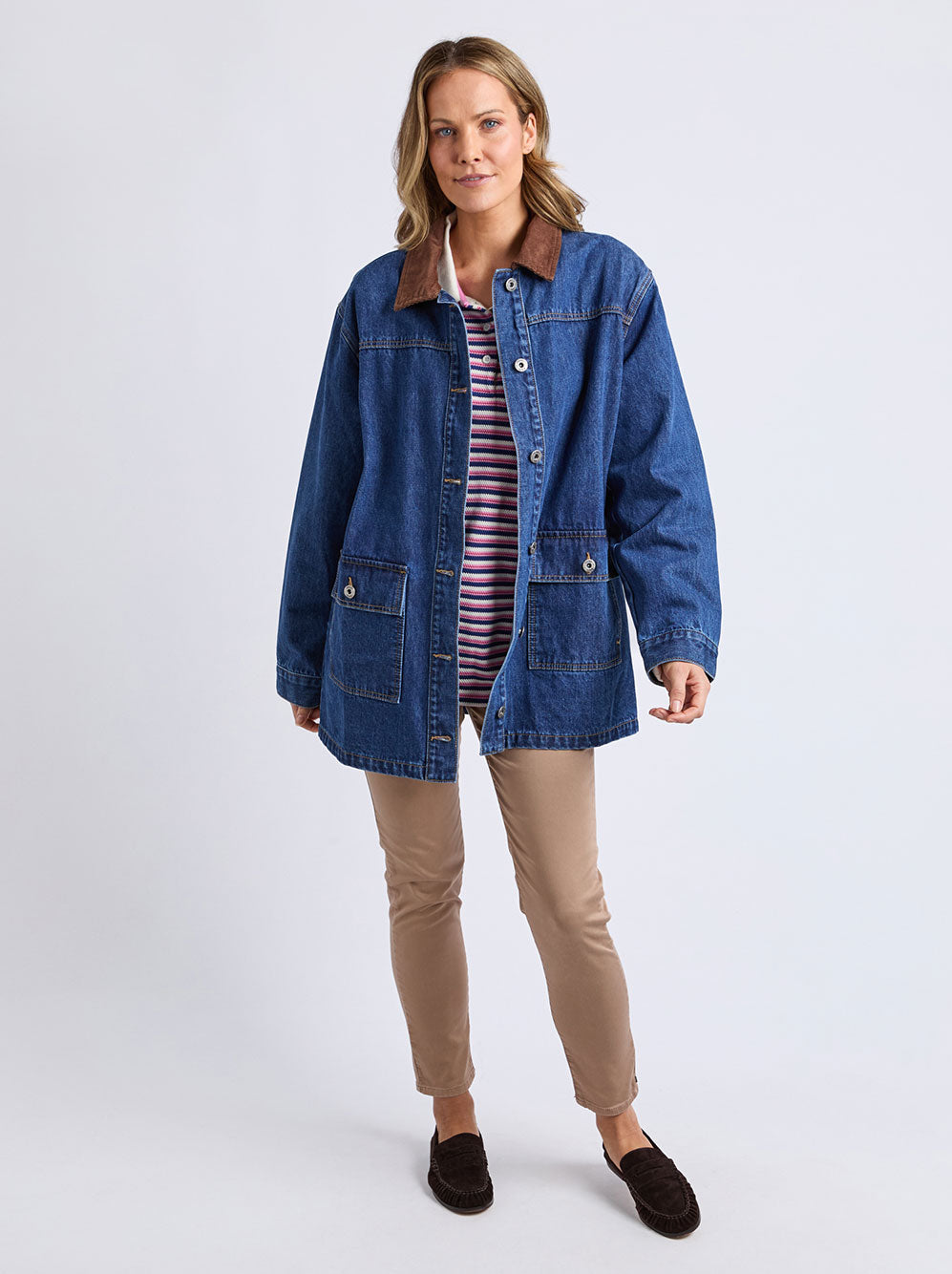 Lilian Denim Barn Jacket