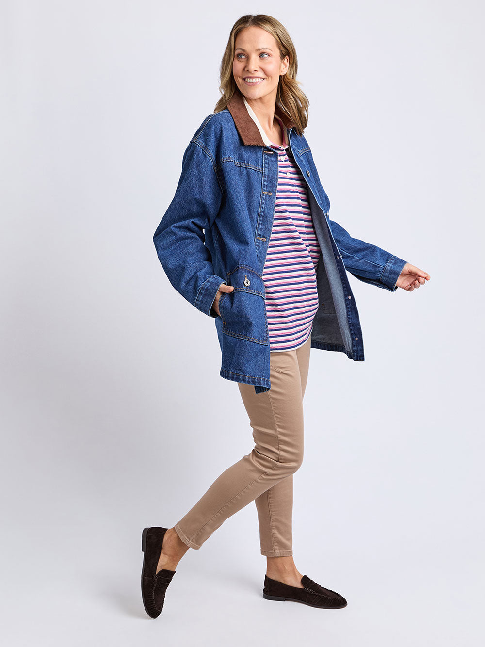 Lilian Denim Barn Jacket