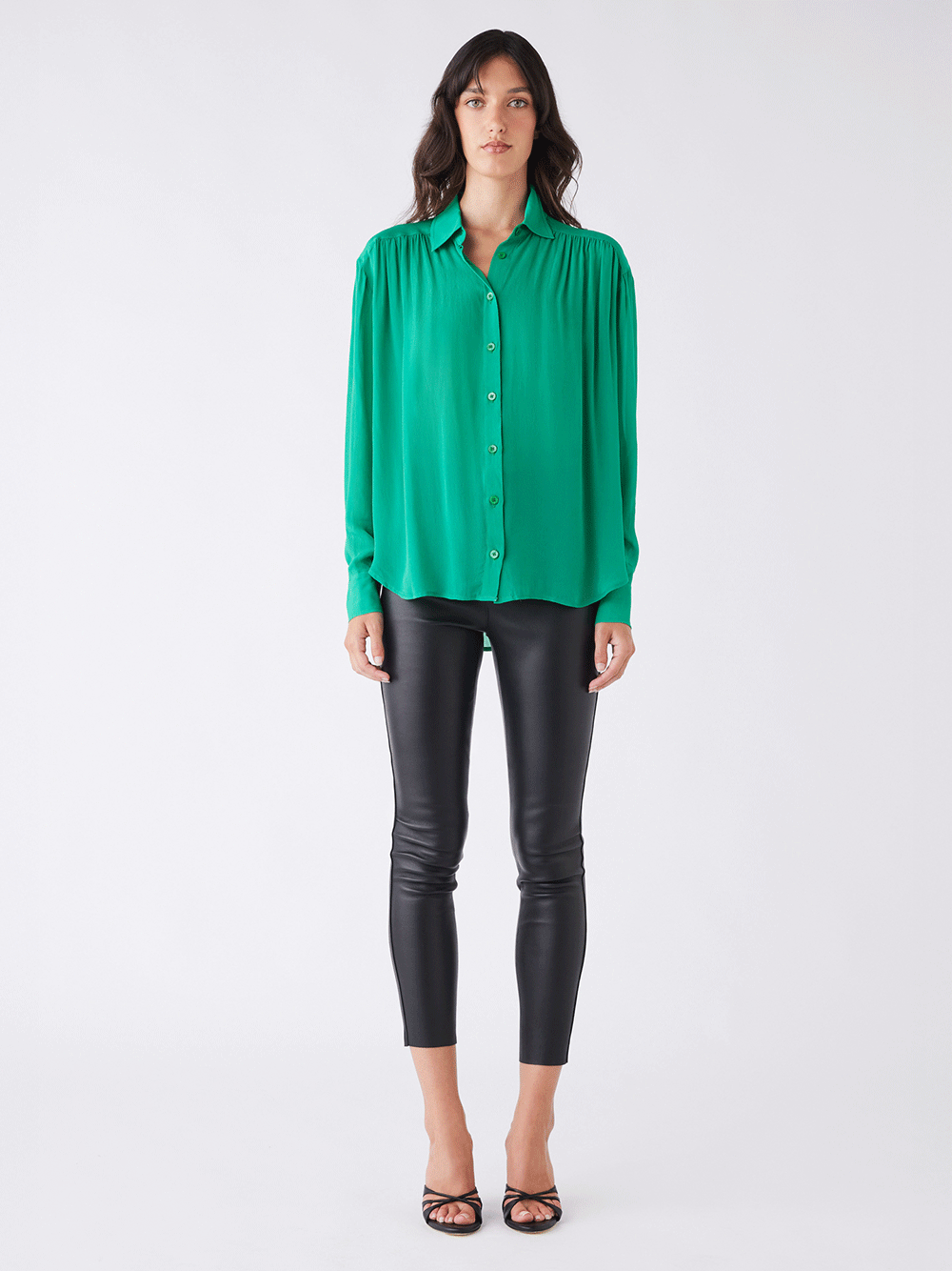 Bloom Shirt - EMERALD