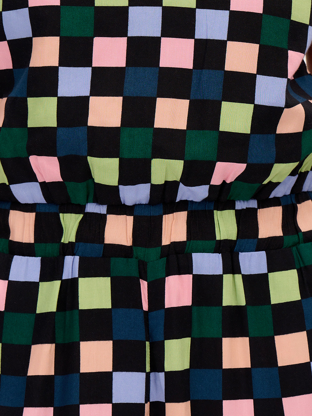 Carly Checkerboard Jumpsuit