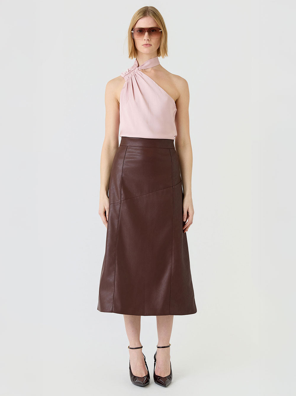 Clea Midi Skirt - MULBERRY