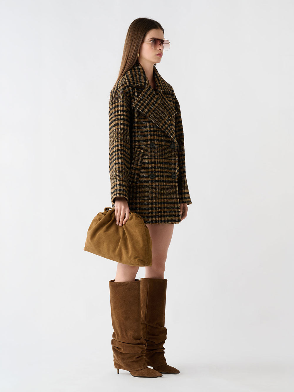 Chronicle Check Coat
