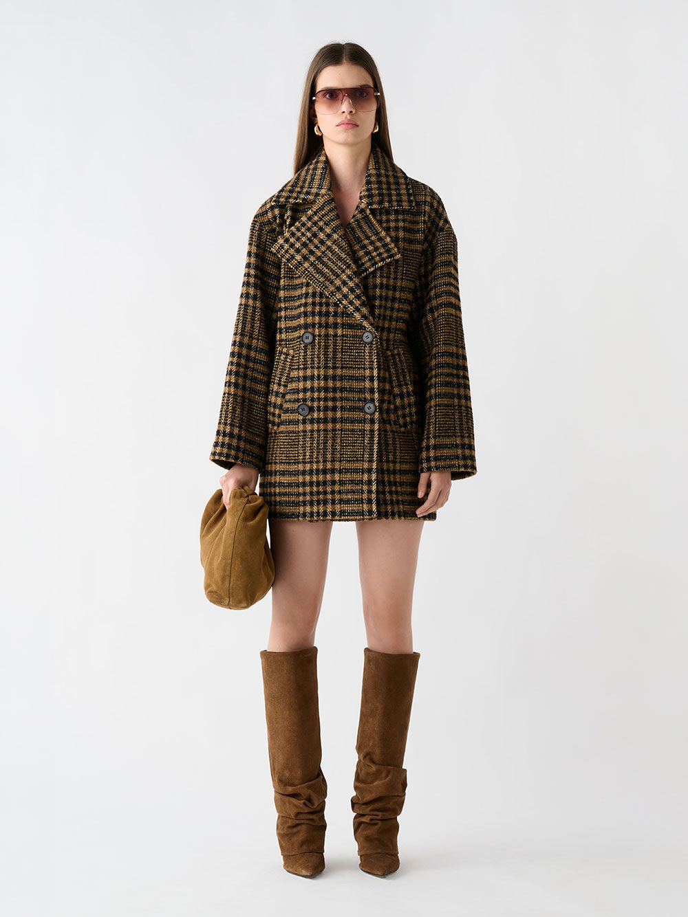 Chronicle Check Coat