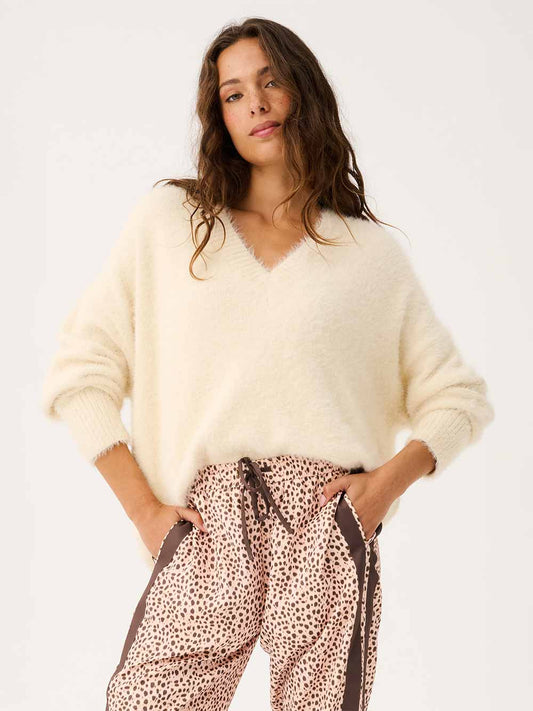 Emmie Knit Sweater - CREAM