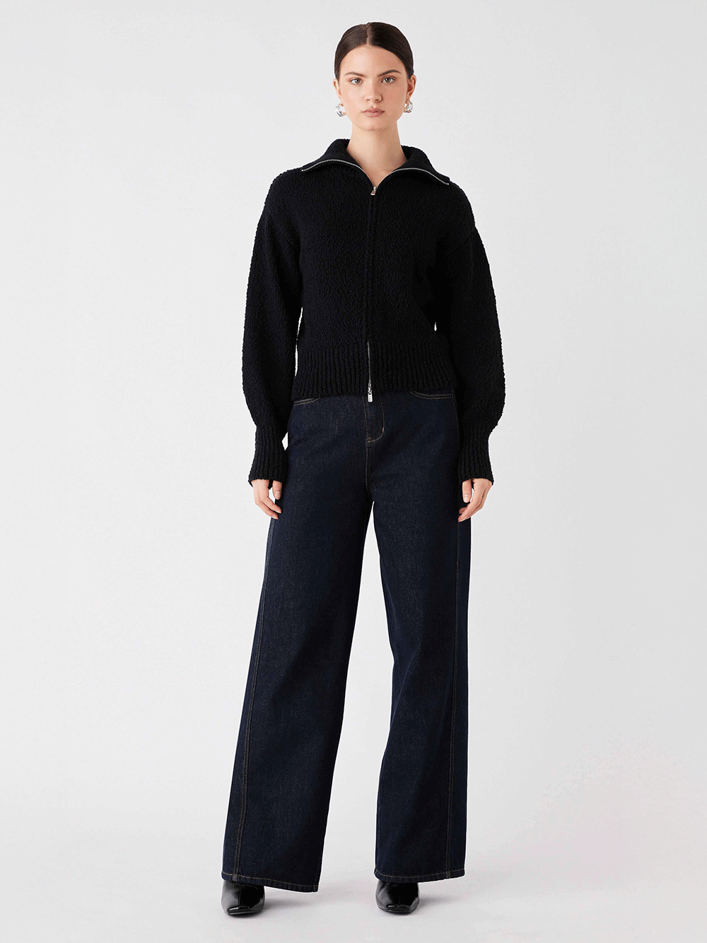 Elevation Zip Cardigan