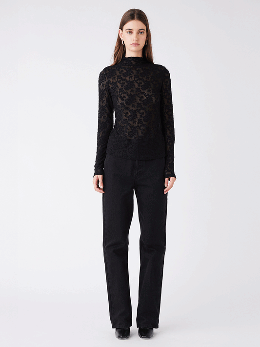 Forgiven Top - BLACK