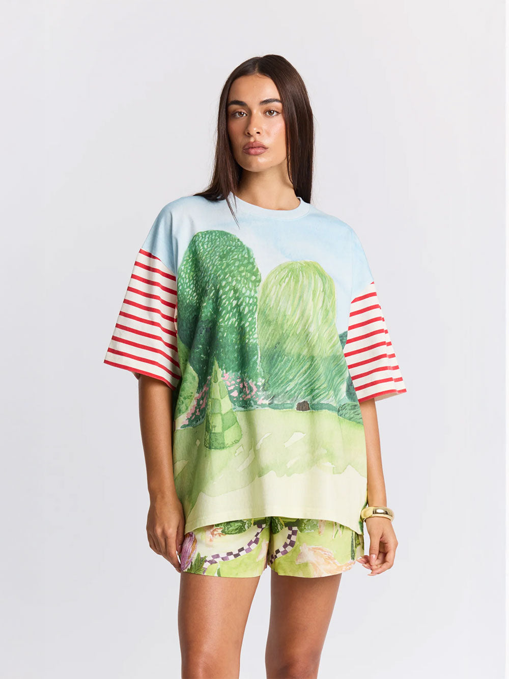 Gardenia Oversized Tee