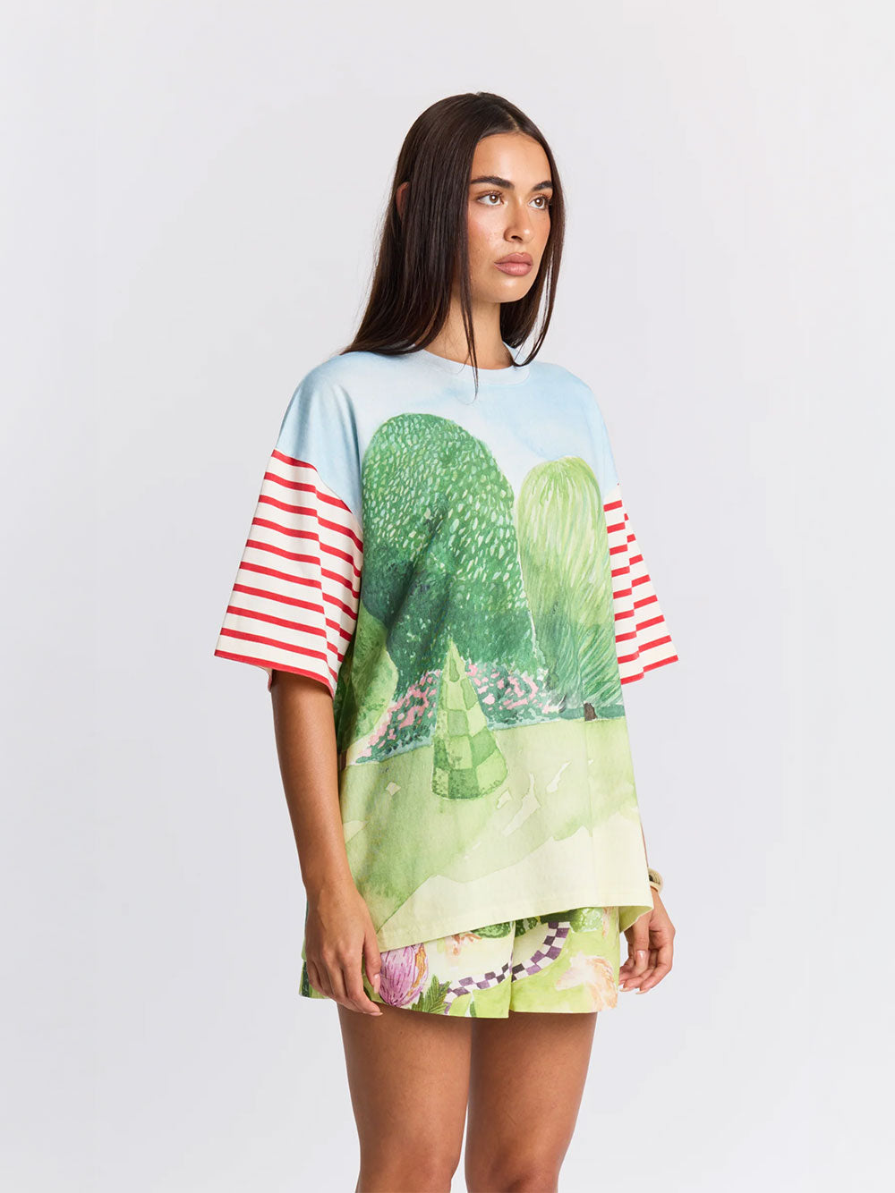 Gardenia Oversized Tee