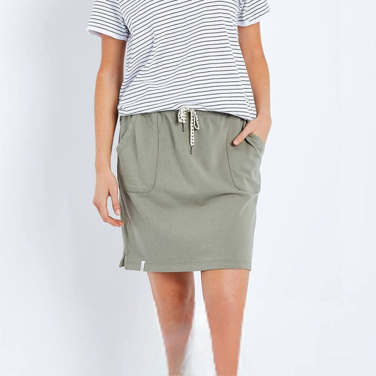 Cassie Skirt - KHAKI
