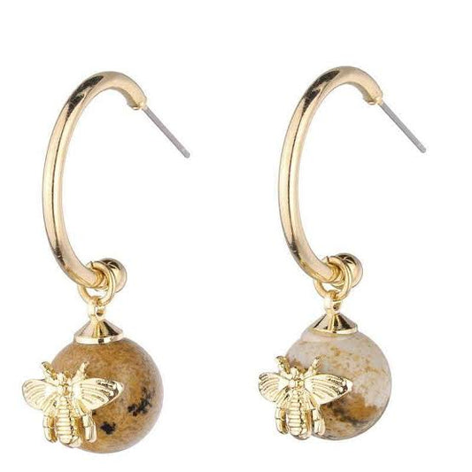 Lorna Bee Earrings Brown