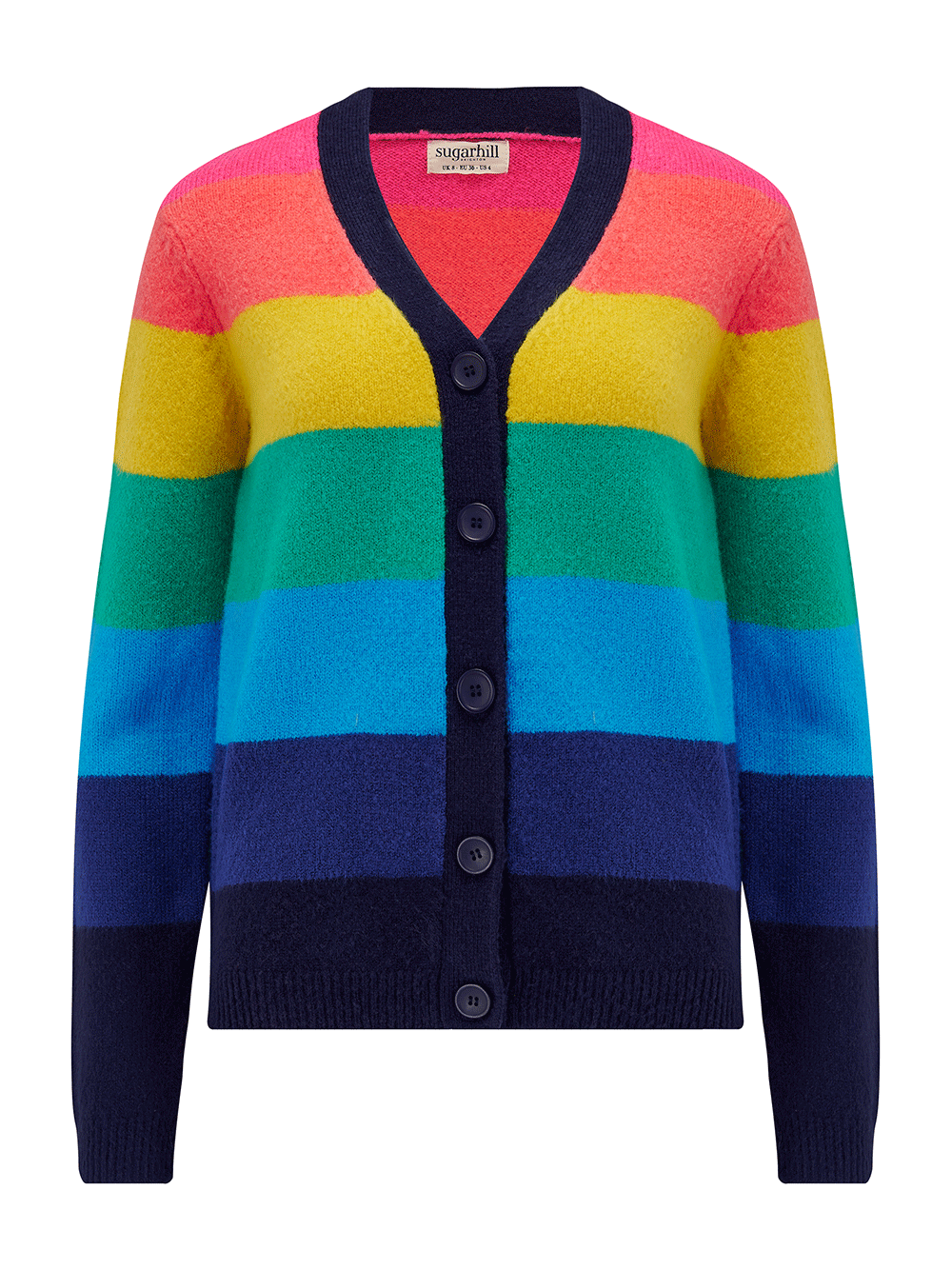 Izzy Cardigan - RAINBOW STRIPE