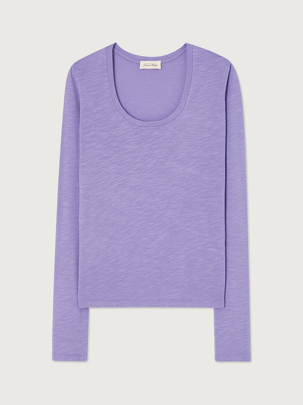 Jacksonville L/S Scoop Neck Top - VINTAGE VIOLET