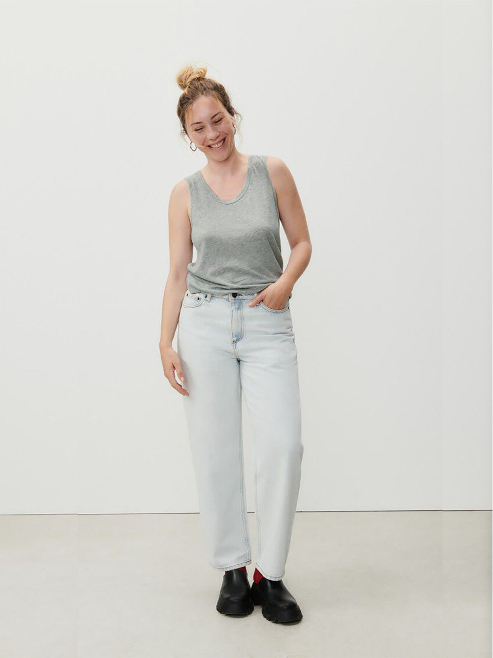 Jacksonville Tank - GREY MELANGE