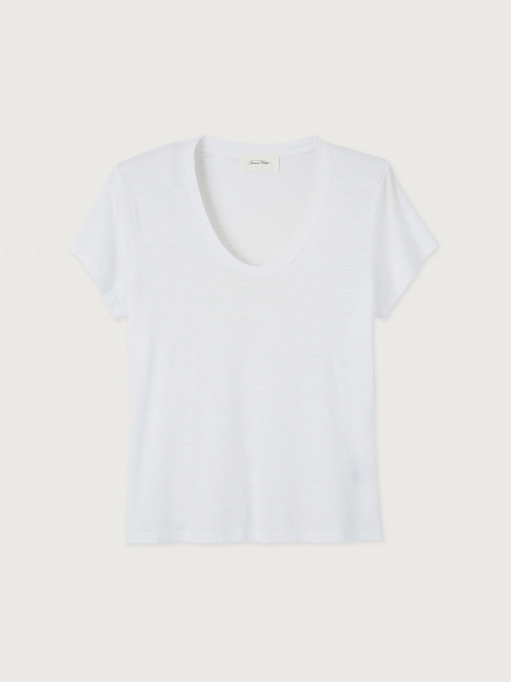 Jacksonville Scoop Neck T-Shirt - WHITE
