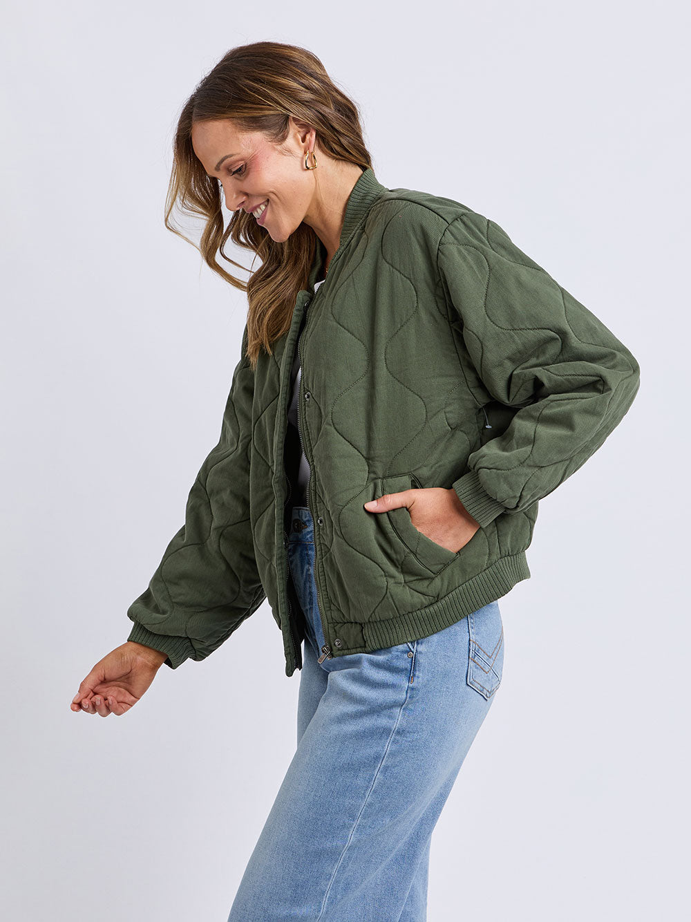 Jean Bomber Jacket