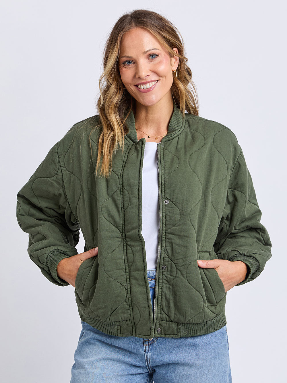 Jean Bomber Jacket