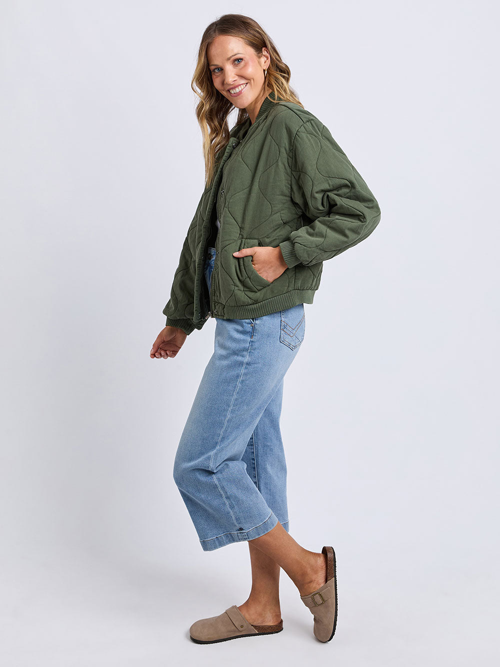 Jean Bomber Jacket