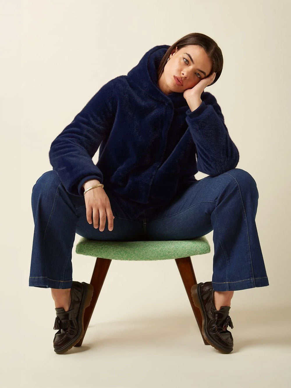 Judy Coat - EVENING BLUE