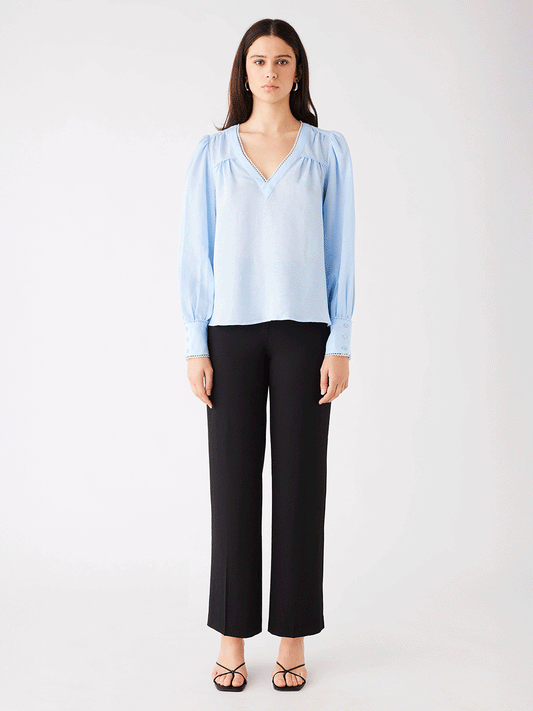 Josephine Blouse - Sky