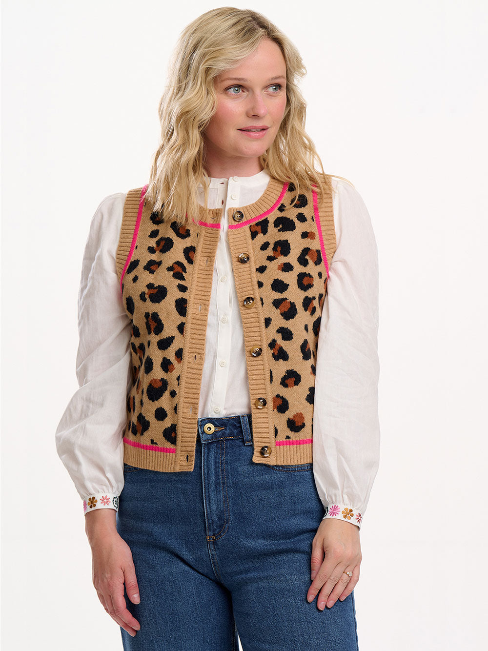 Natalie Knitted Waistcoat