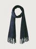 AMERICAN VINTAGE Knitted Scarf - NAVY