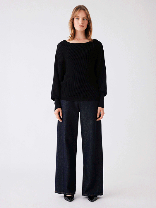 Latitude Sweater - BLACK