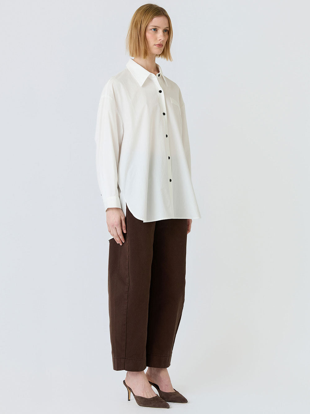 Mayfair Shirt - WHITE