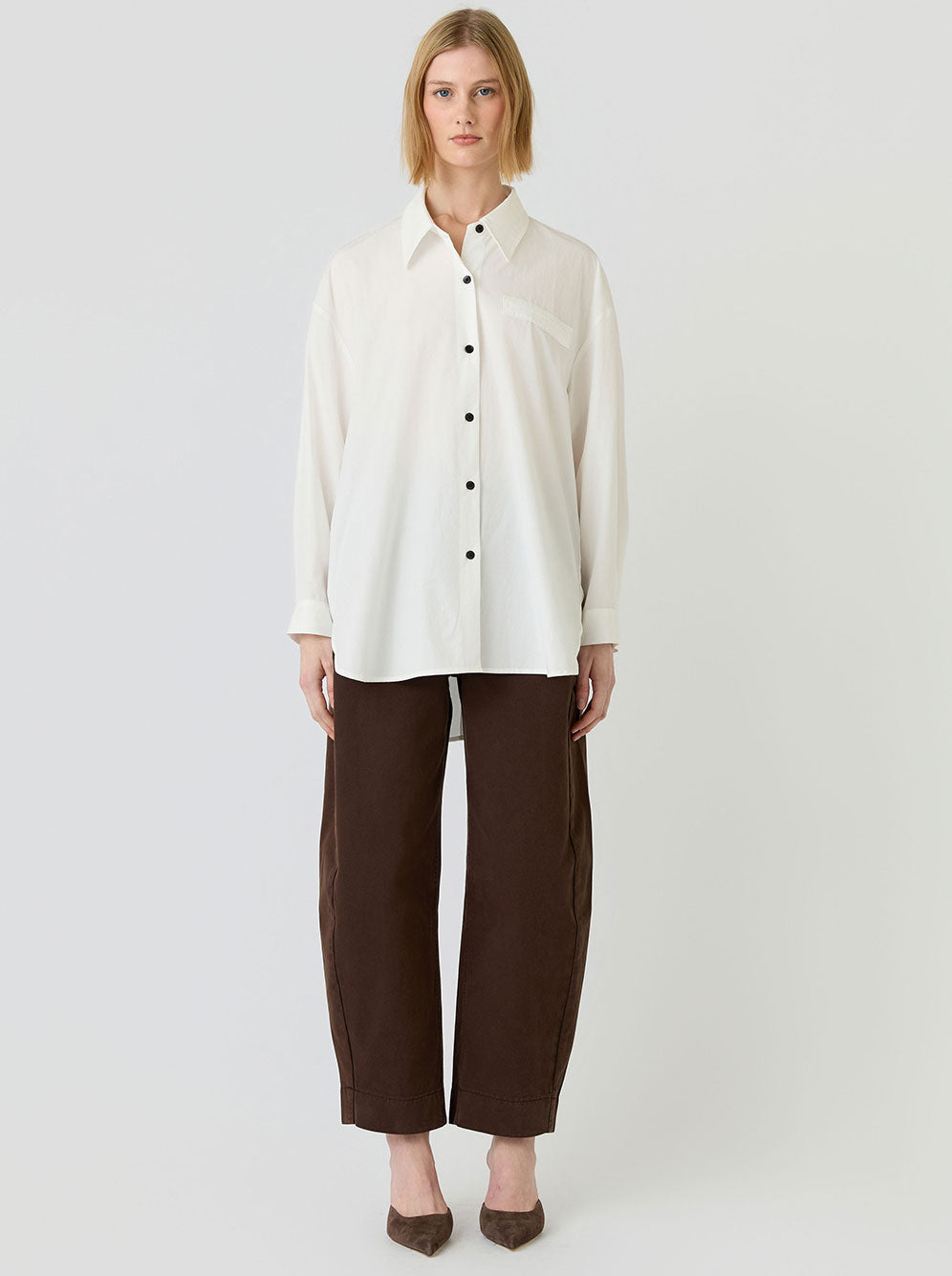 Mayfair Shirt - WHITE