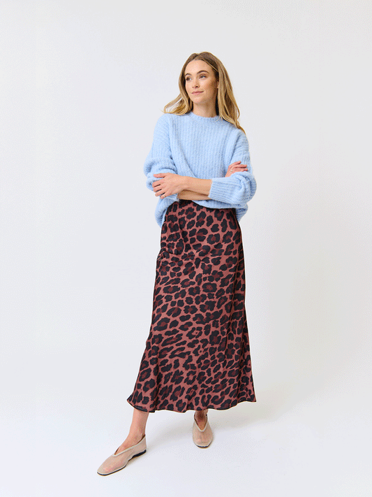 Lorenza Knit Sweater - ICE BLUE