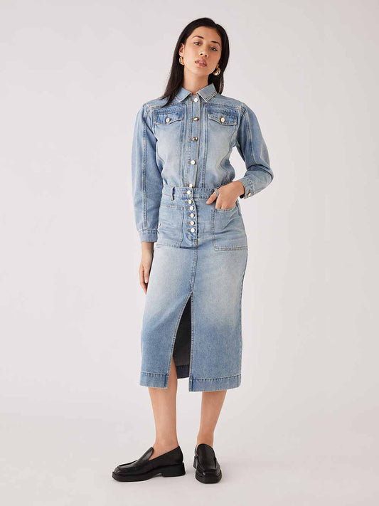 Midwest Denim Skirt