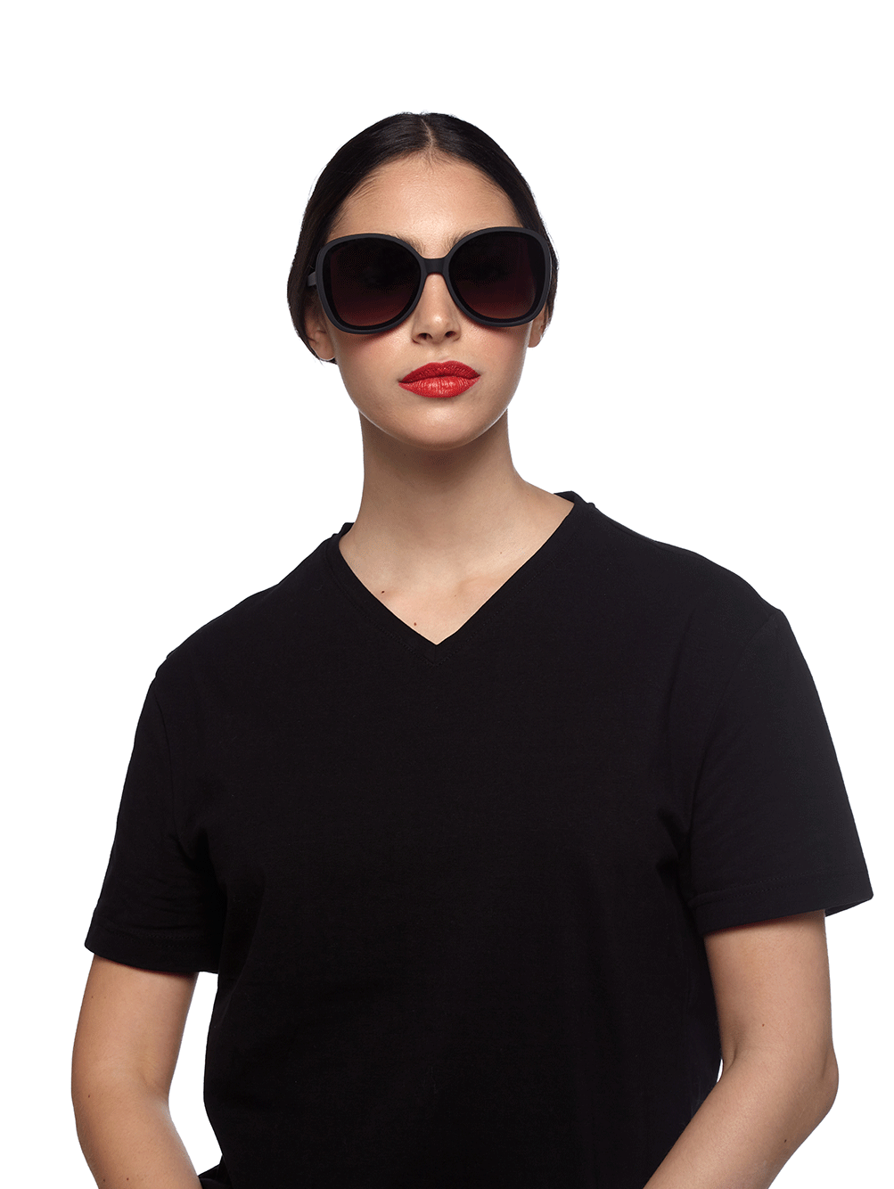 Anna Sunglasses (OK019) - BLACK