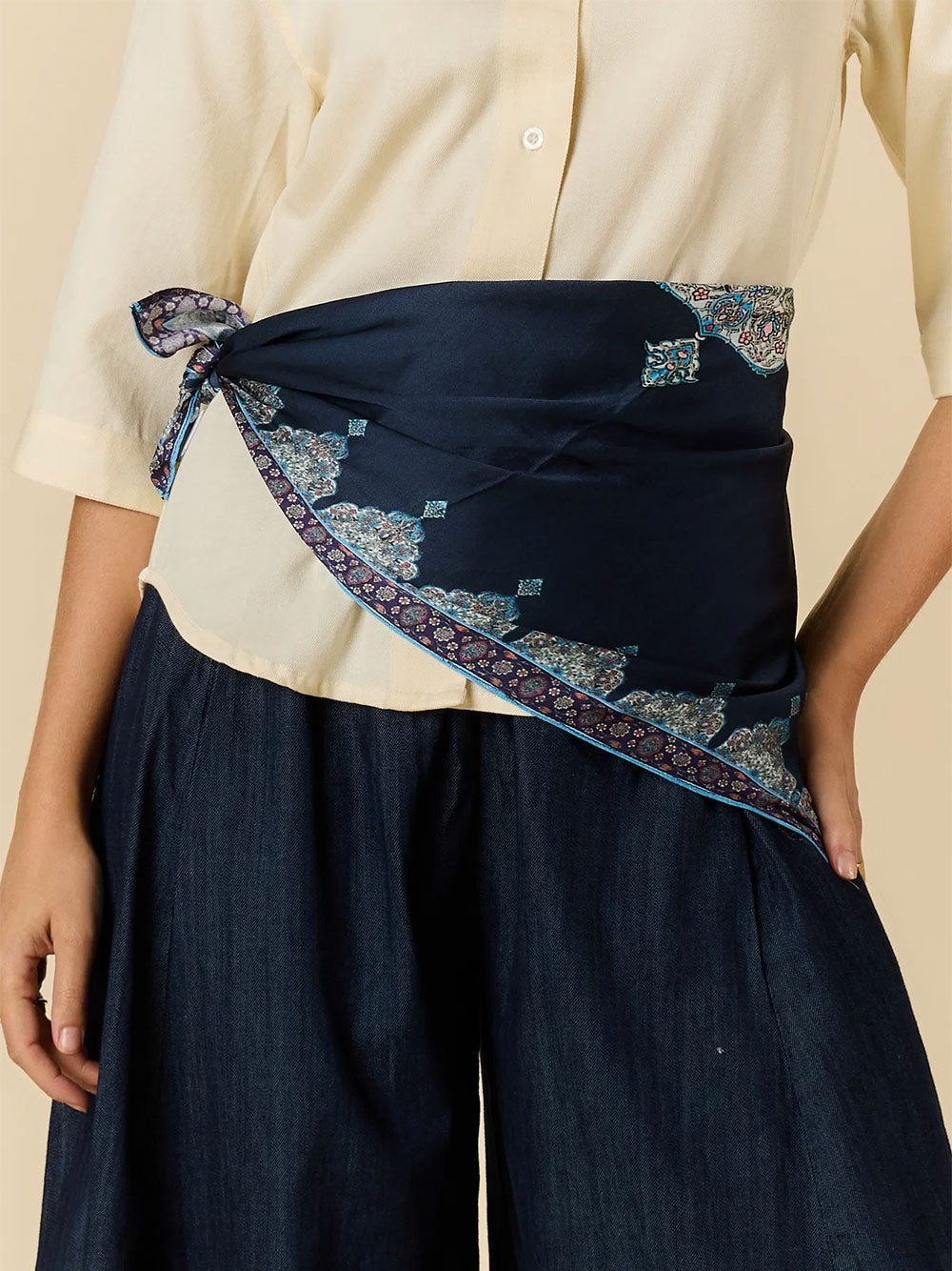 Paolina Scarf - NAVY