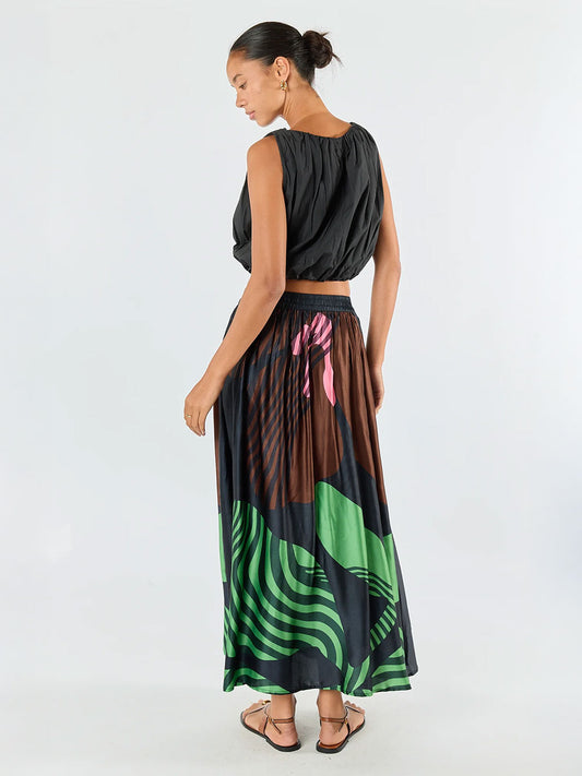 Papillon Skirt - BLACK