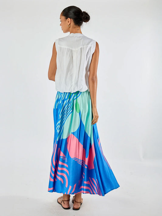 Papillon Skirt - BLUE