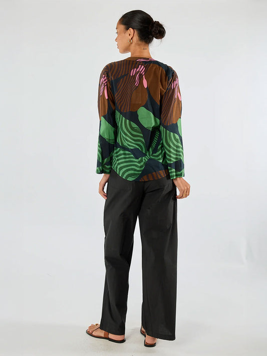Papillon LS Top - BLACK