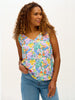 SUGARHILL Romy Vest Top - BUSY FLORAL