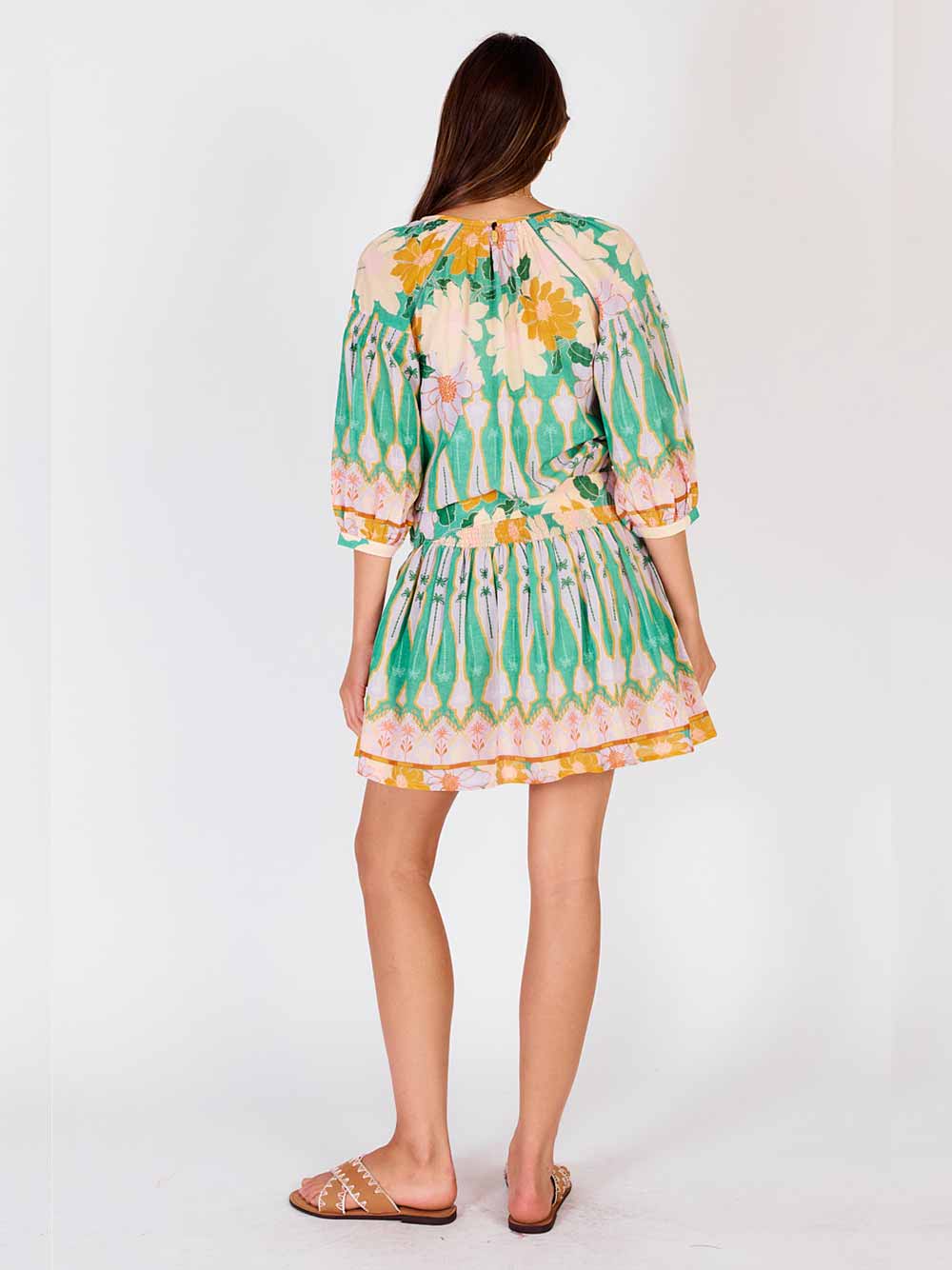 Lucido Mini Dress - GREEN