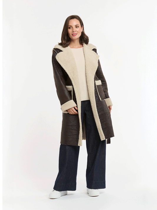 Shearling Coat - CHOC