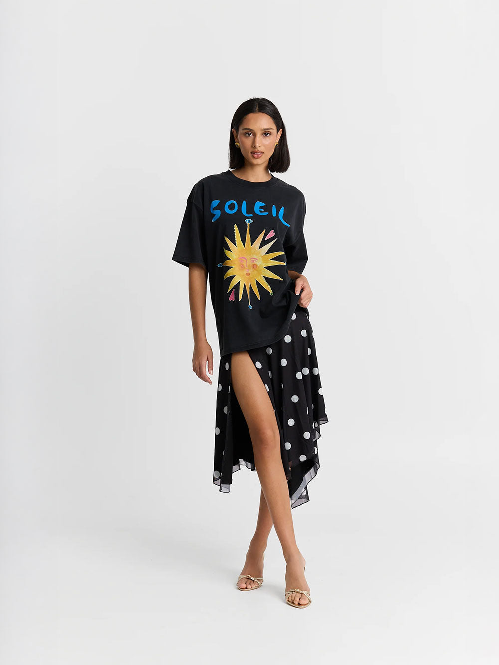 Soleli Washed Oversized Tee