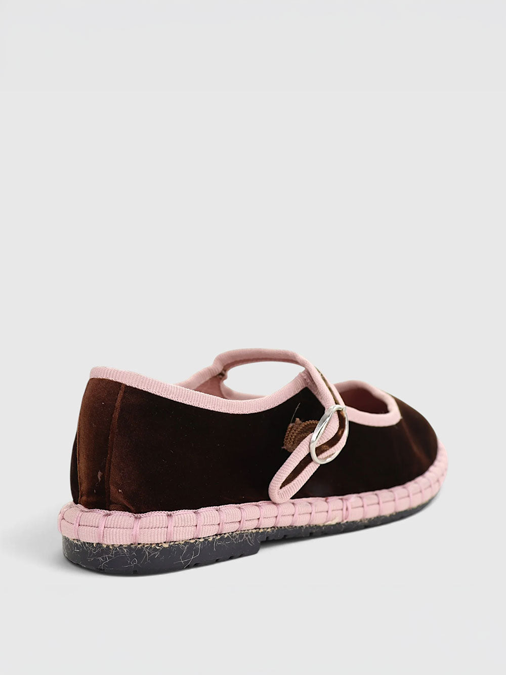 Spanol Suede Shoes - CHOC/PINK