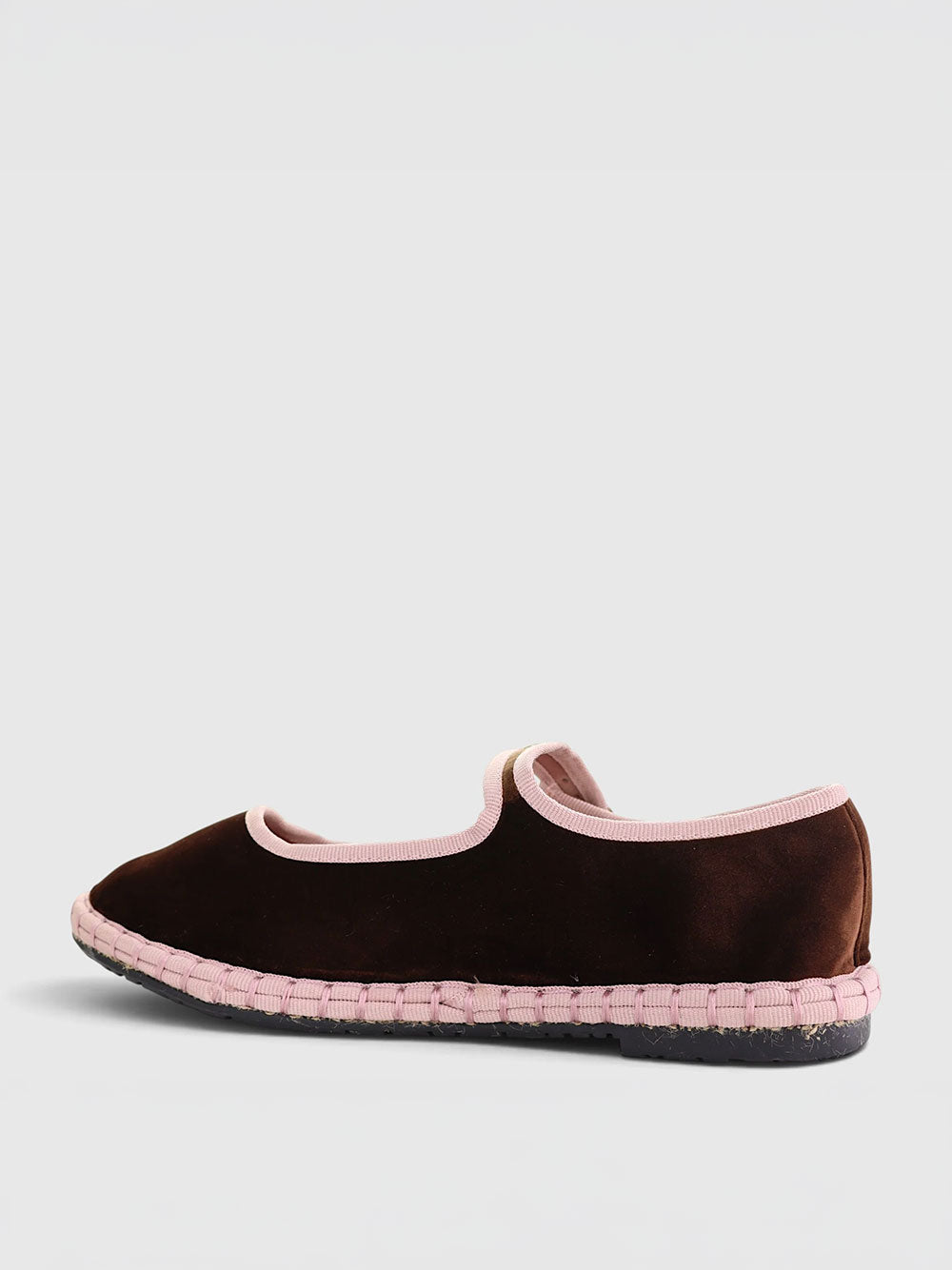 Spanol Suede Shoes - CHOC/PINK
