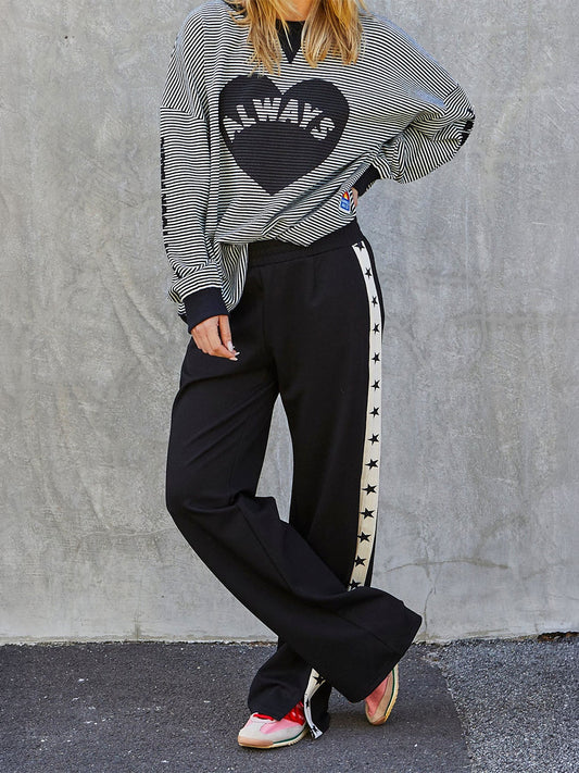 Super Star Sport Pant - BLACK