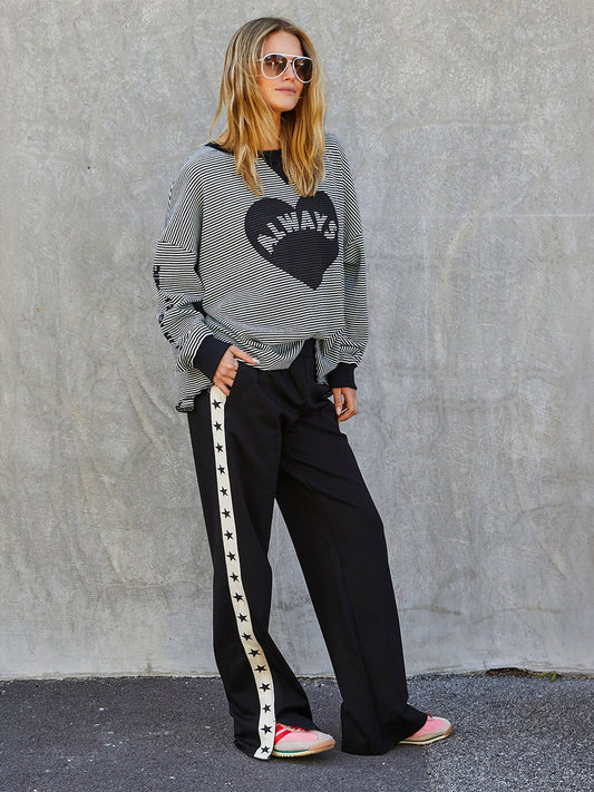 Super Star Sport Pant - BLACK