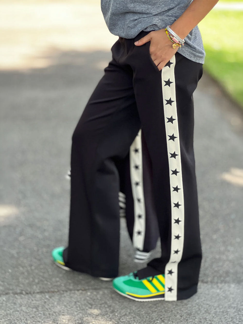 Super Star Sport Pant - BLACK